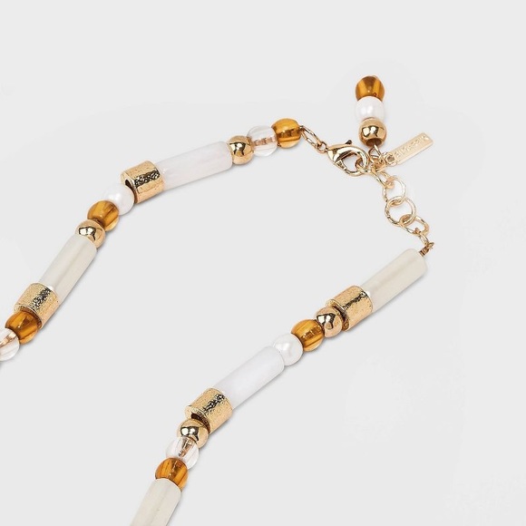 NWT! SUGARFIX by BaubleBar Beaded Statement Necklace - Picture 5 of 7